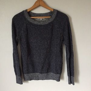 GAP heather blue sweater XS